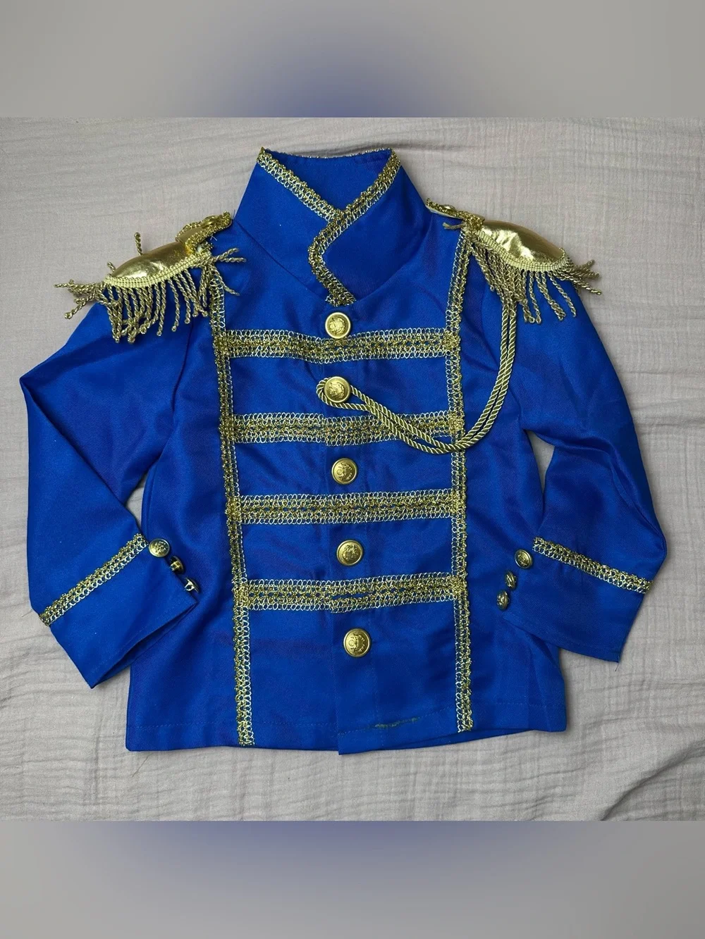 Boys Prince Charming Costume 4 Pc Size Xs Blue Halloween Dress Up